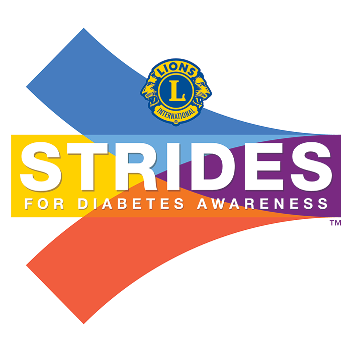 Strides for Diabetes Awareness Logo