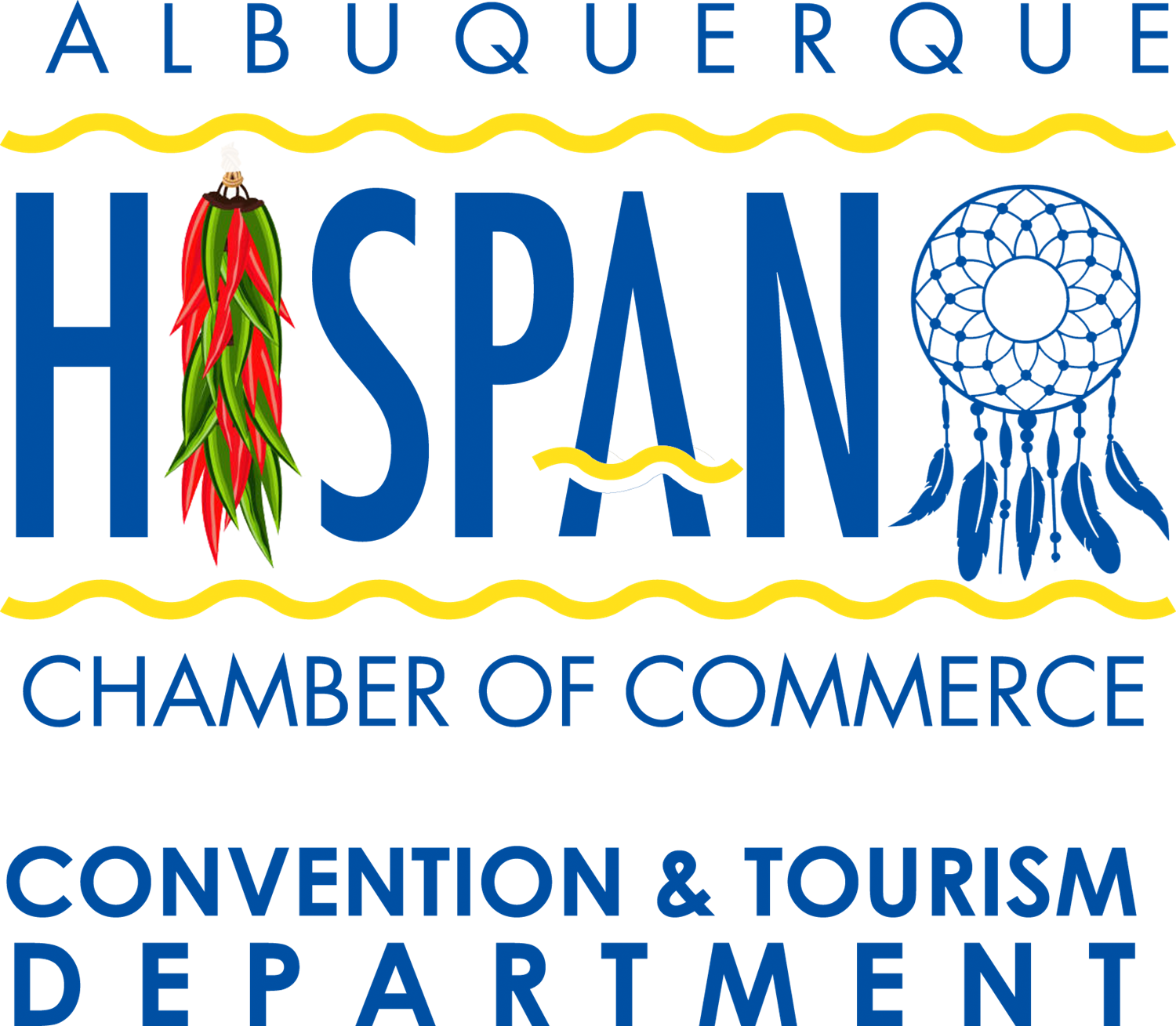 Logo für die Kongress- und Tourismusabteilung der Handelskammer von Albuquerque Hispano