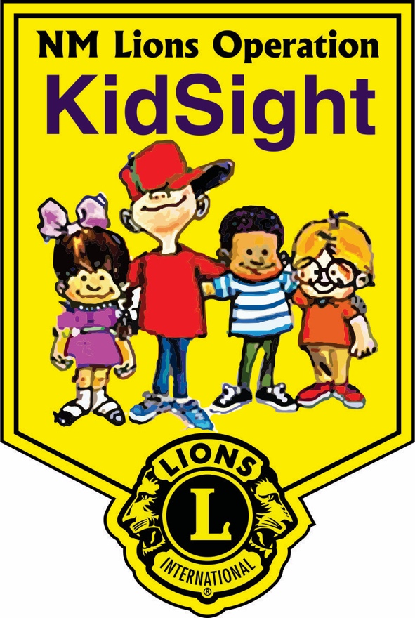 NM Lions Operation Kid Sight logo
