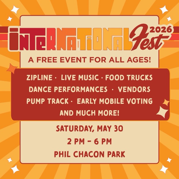 International Fest 2026 informational flyer.