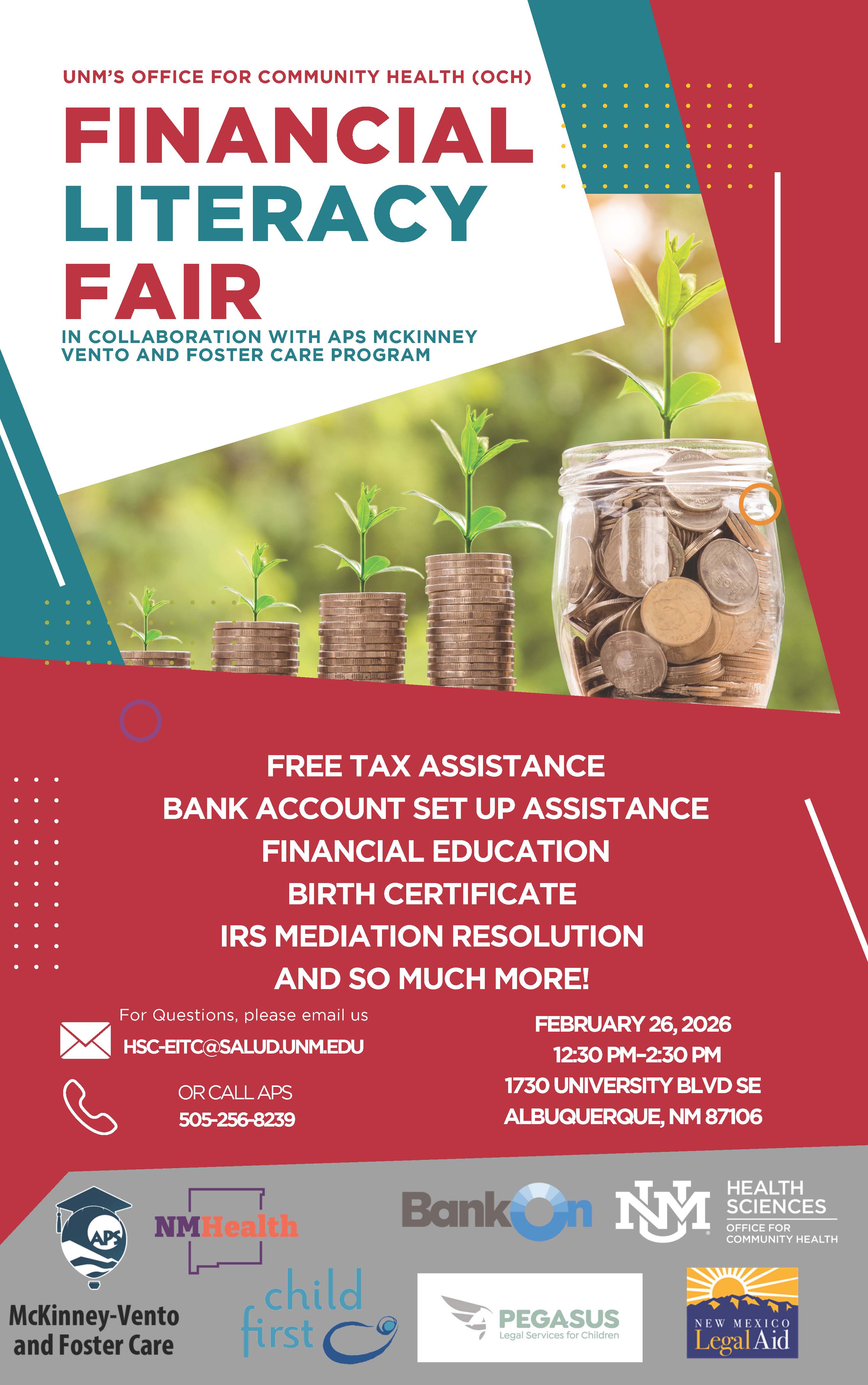 Flyer for event, info listed above