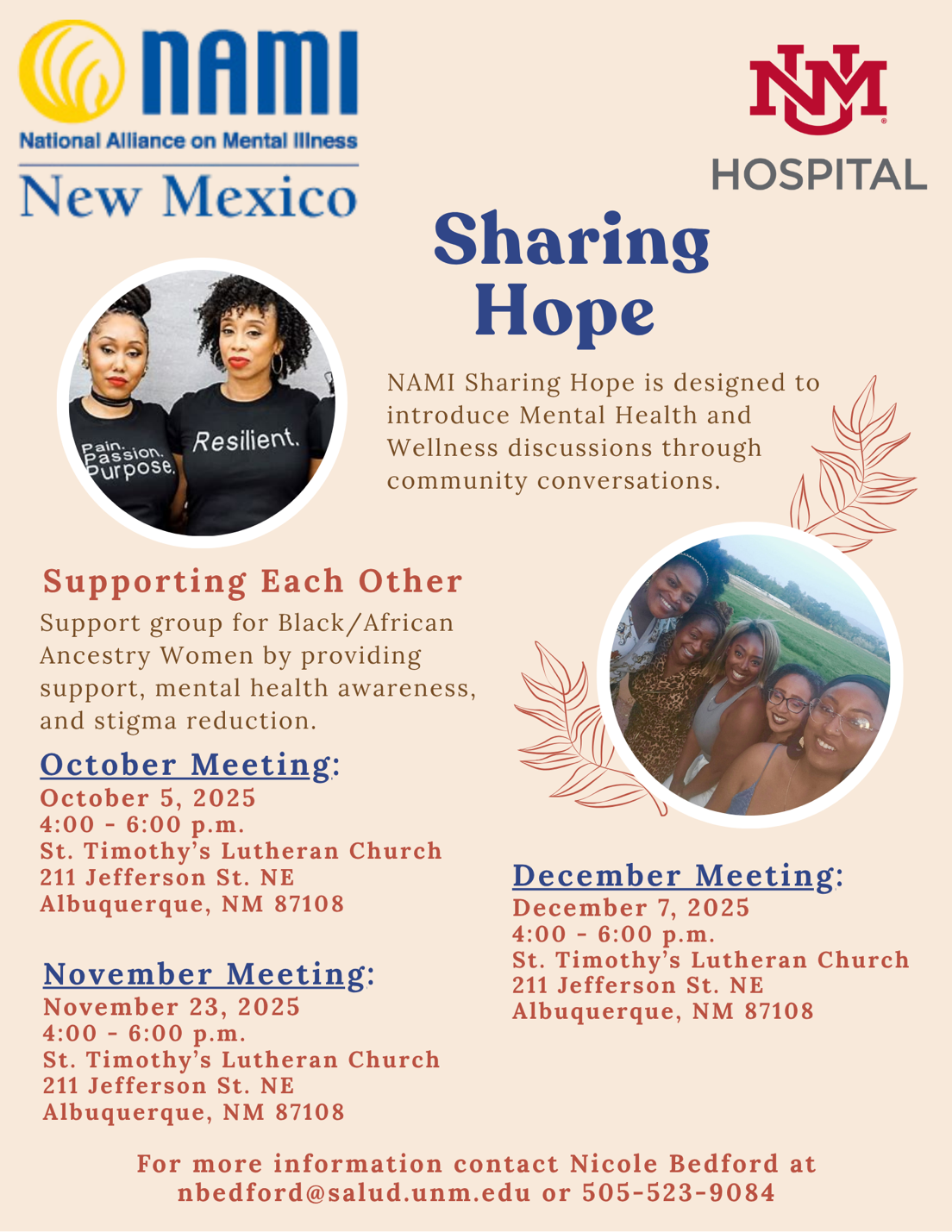 Flyer for event - details above