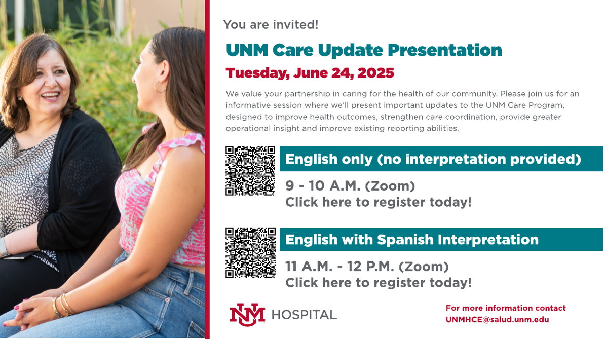 UNM Care poster