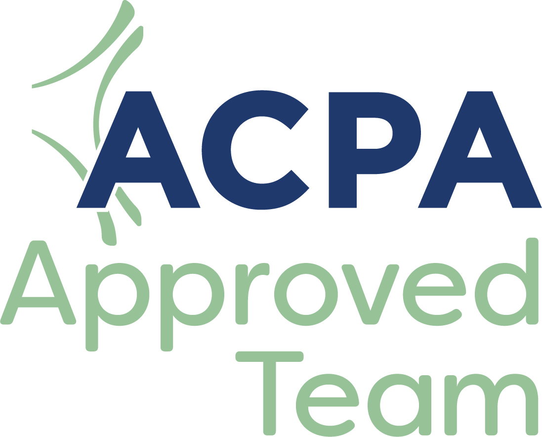 ACPA հավատարմագրված կրծքանշան